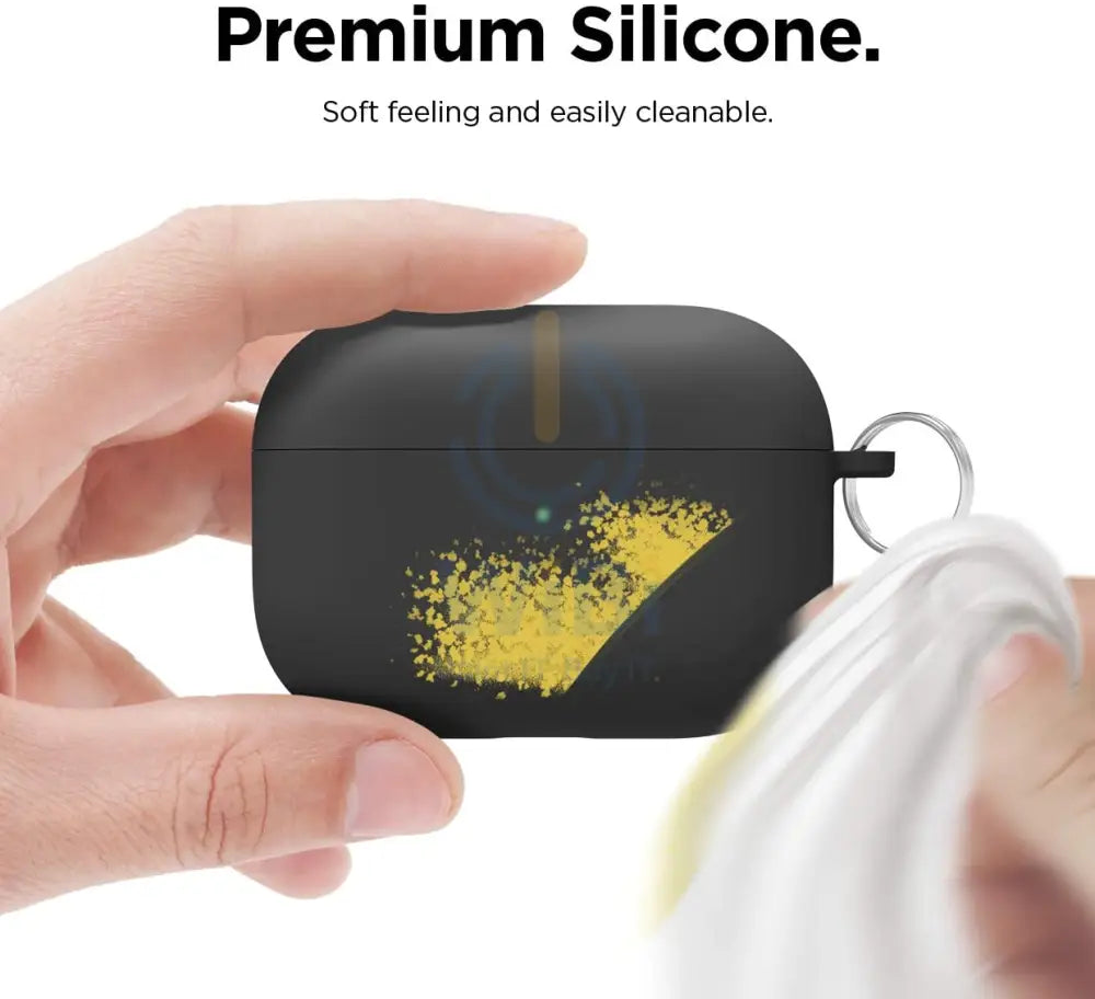 Elago AirPods Pro Liquid Hybrid Hang Case - Black Accessories > Mobiles & Tablets