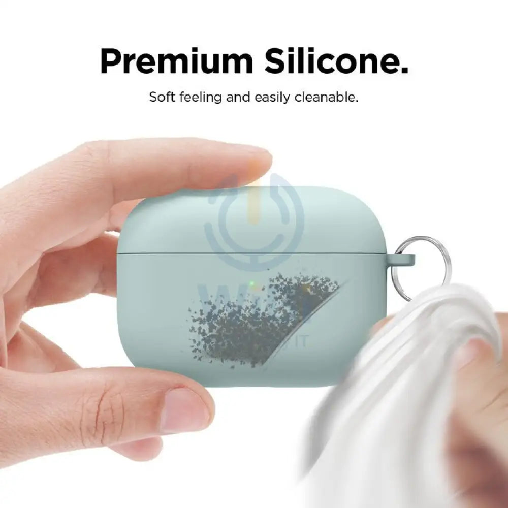 Elago AirPods Pro Liquid Hybrid Hang Case - Mint Accessories > Mobiles & Tablets