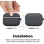 Elago AirPods Pro Original Hang Case - Dark Gray Accessories > Audio > Headphones