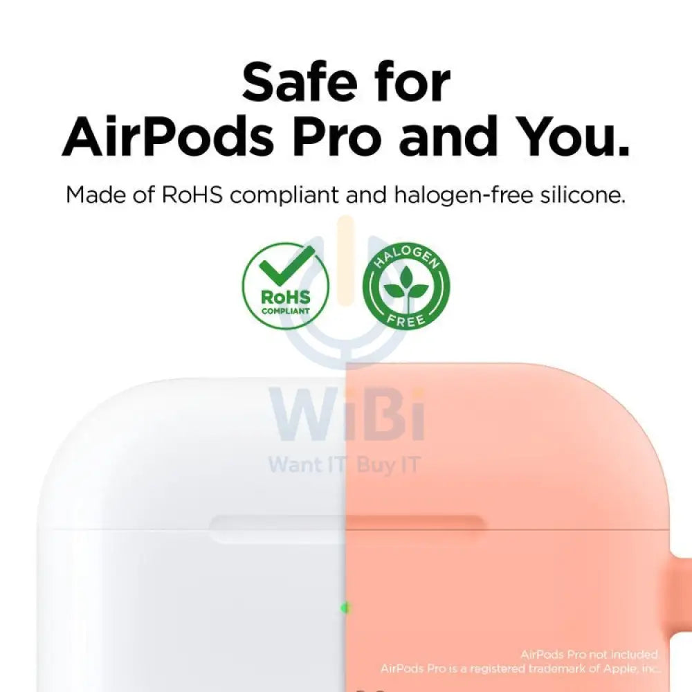 Elago AirPods Pro Original Hang Case - Peach Accessories > Mobiles & Tablets > Mobiles