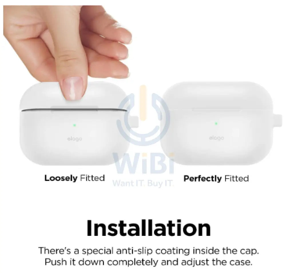 Elago AirPods Pro Slim Hang Case - Nightglow Blue Accessories > Mobiles & Tablets > Mobiles