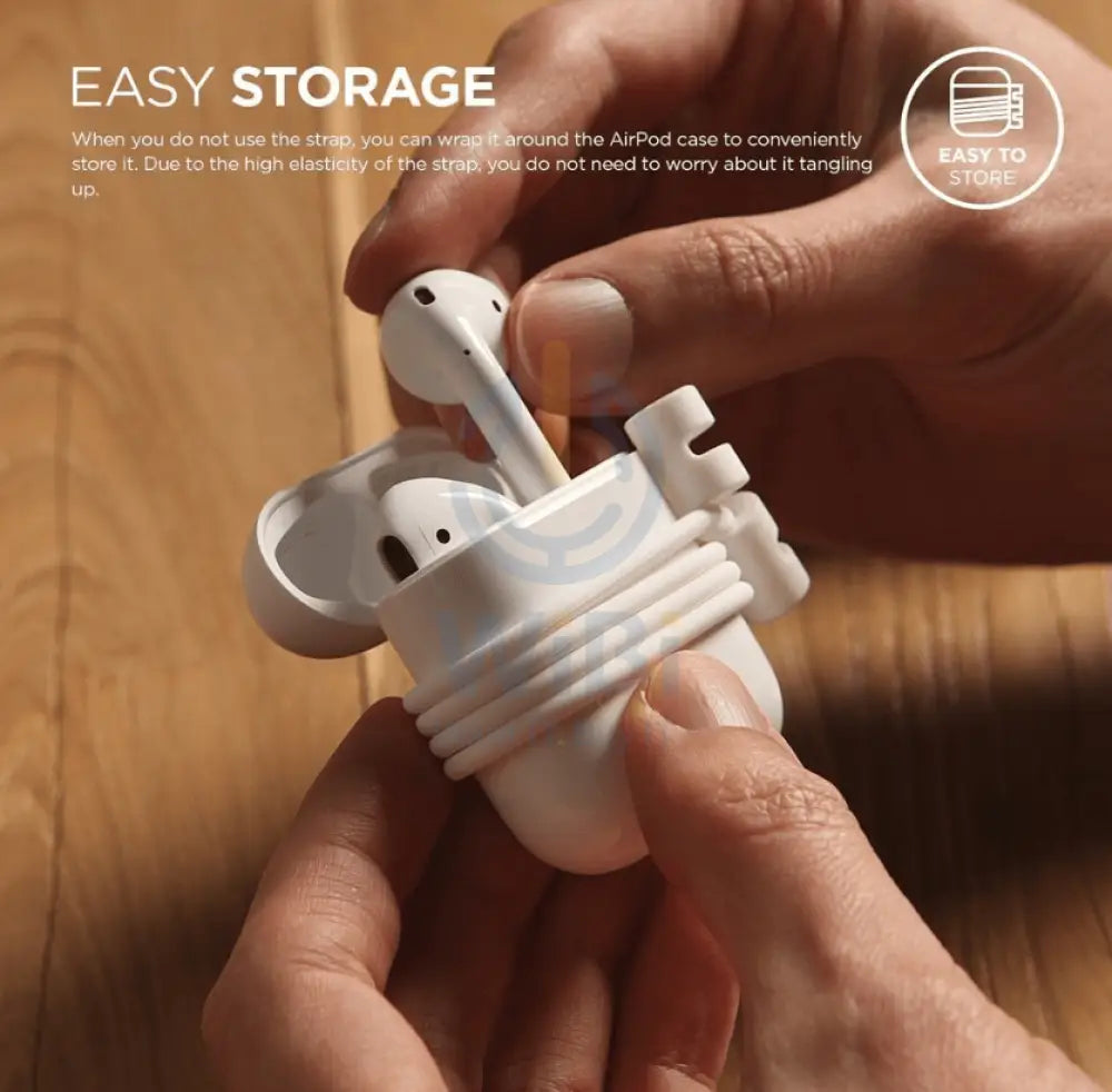 Elago AirPods Pro Strap - Apple Airpods 1 & 2 / White Accessories > Mobiles & Tablets