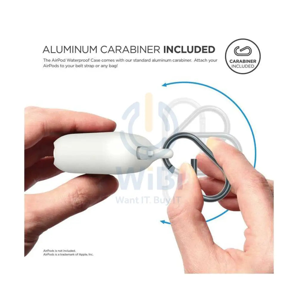 Elago AirPods Waterproof Hang Case - White