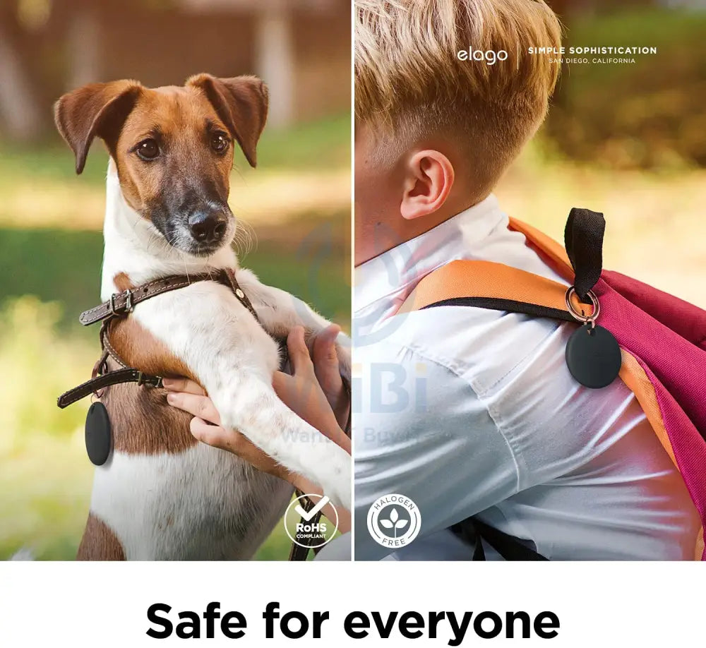 Elago AirTag Basic Case - Black Accessories > Mobiles & Tablets