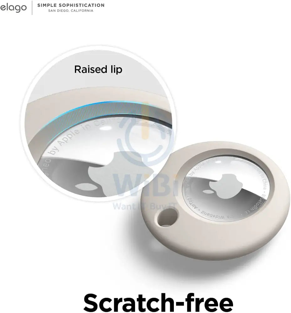 Elago AirTag Basic Case - Stone Accessories > Mobiles & Tablets