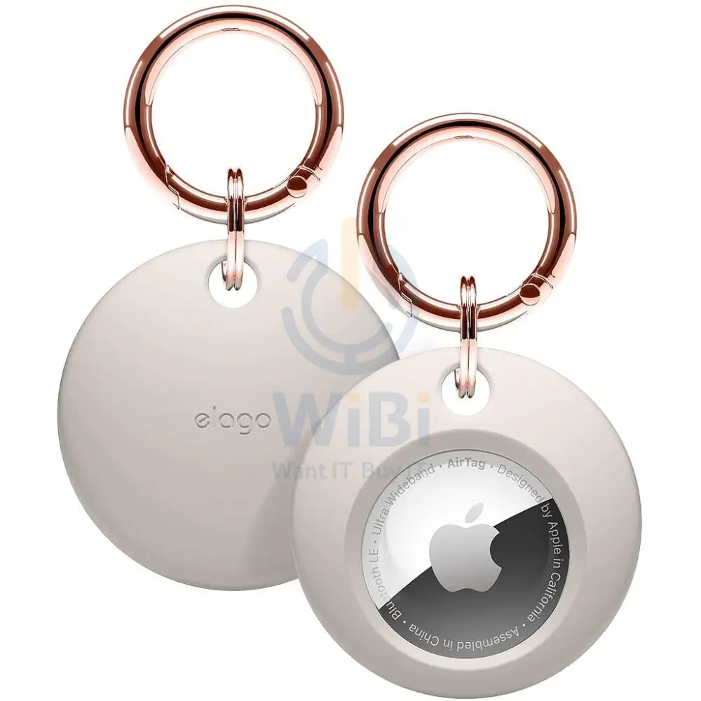 Elago AirTag Basic Case - Stone Accessories > Mobiles & Tablets