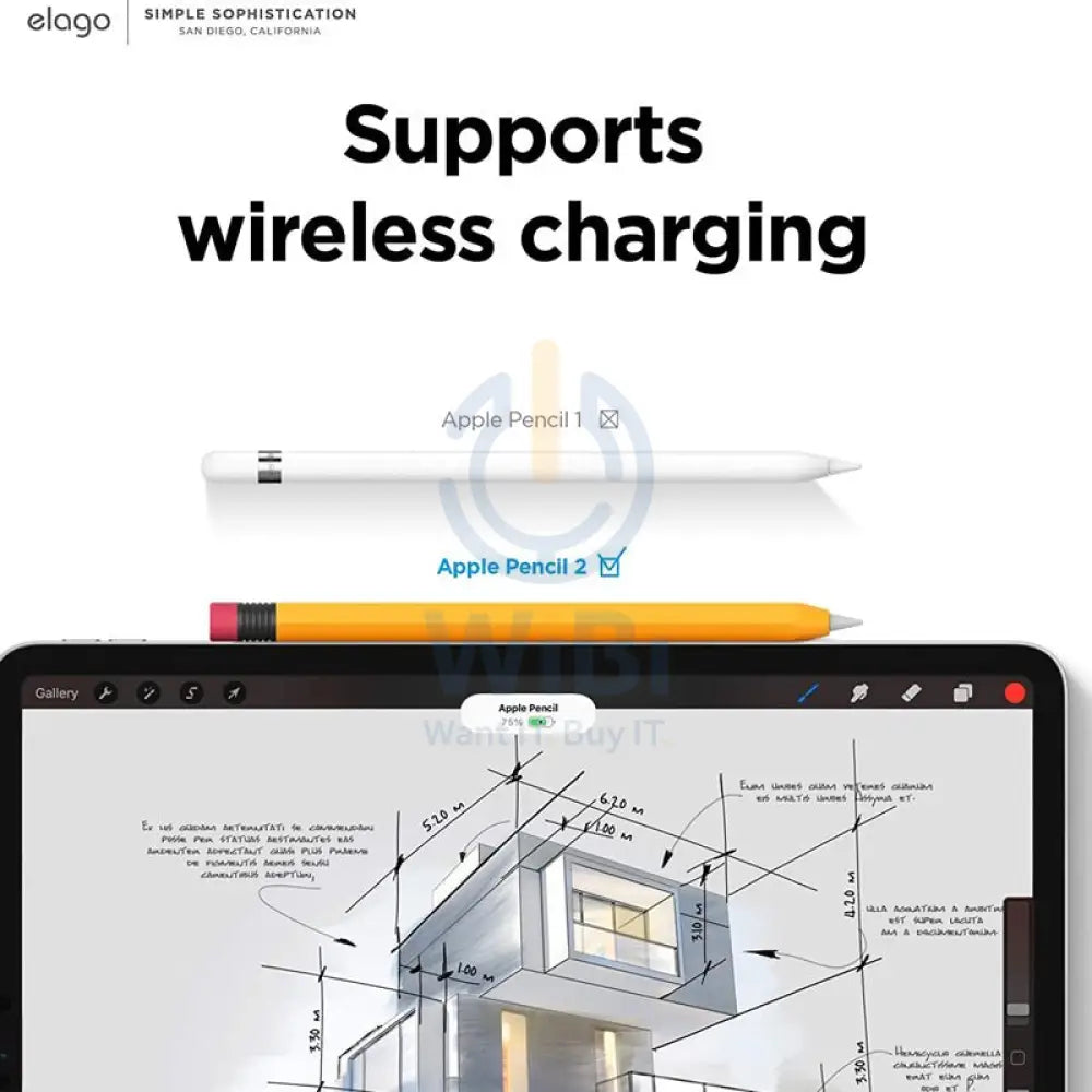Elago Apple Pencil 2nd Gen Classic Case - Yellow