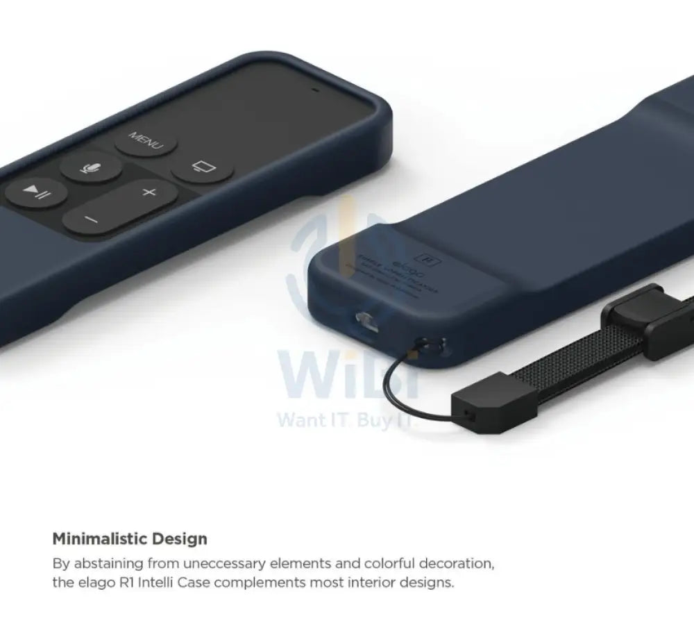 Elago Apple TV Siri Remote R1 Intelli Case - Jean Indigo Accessories > Smart Devices > Smart TV