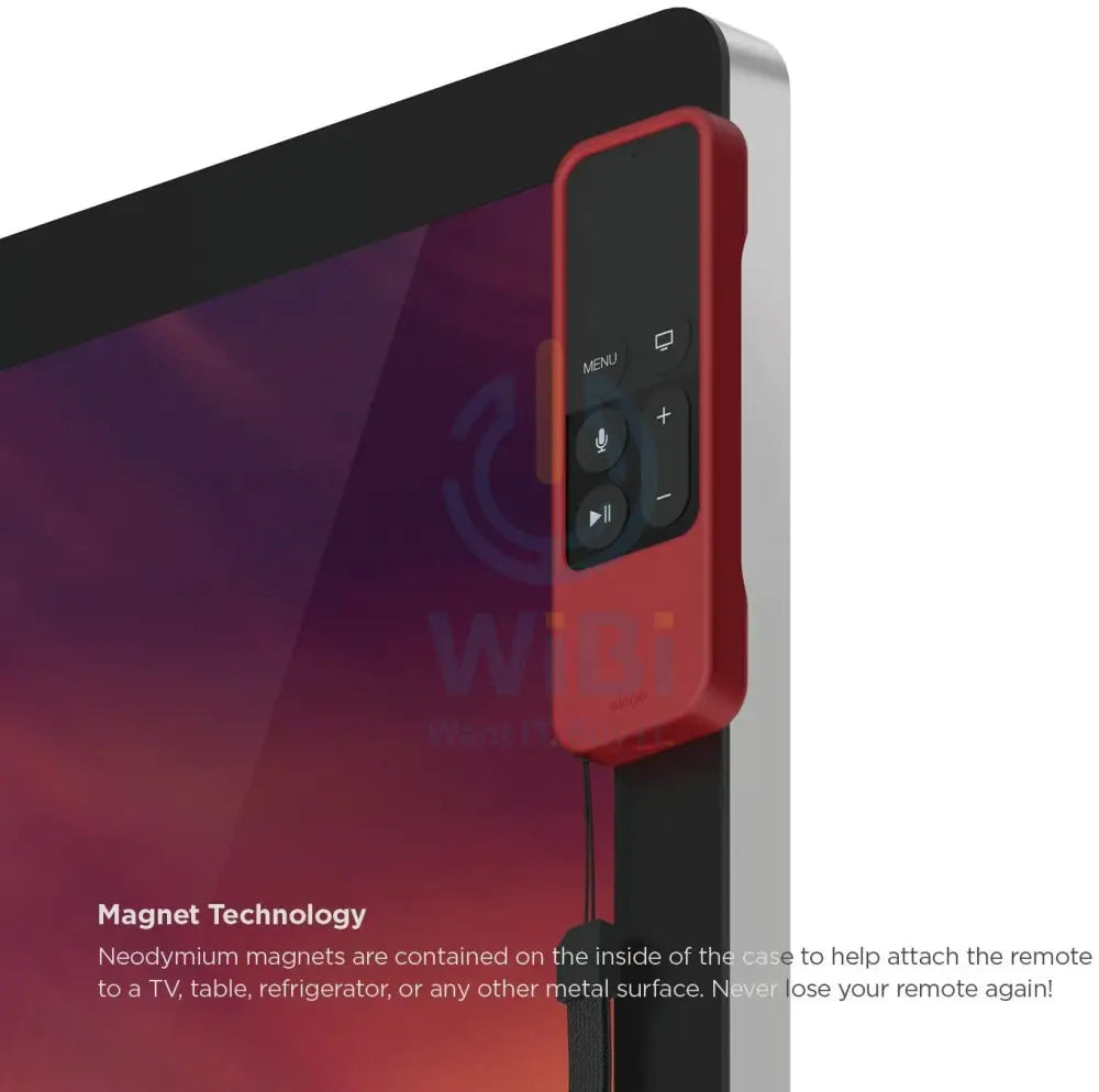 Elago Apple TV Siri Remote R1 Intelli Case - Red Accessories > Smart Devices > Smart TV