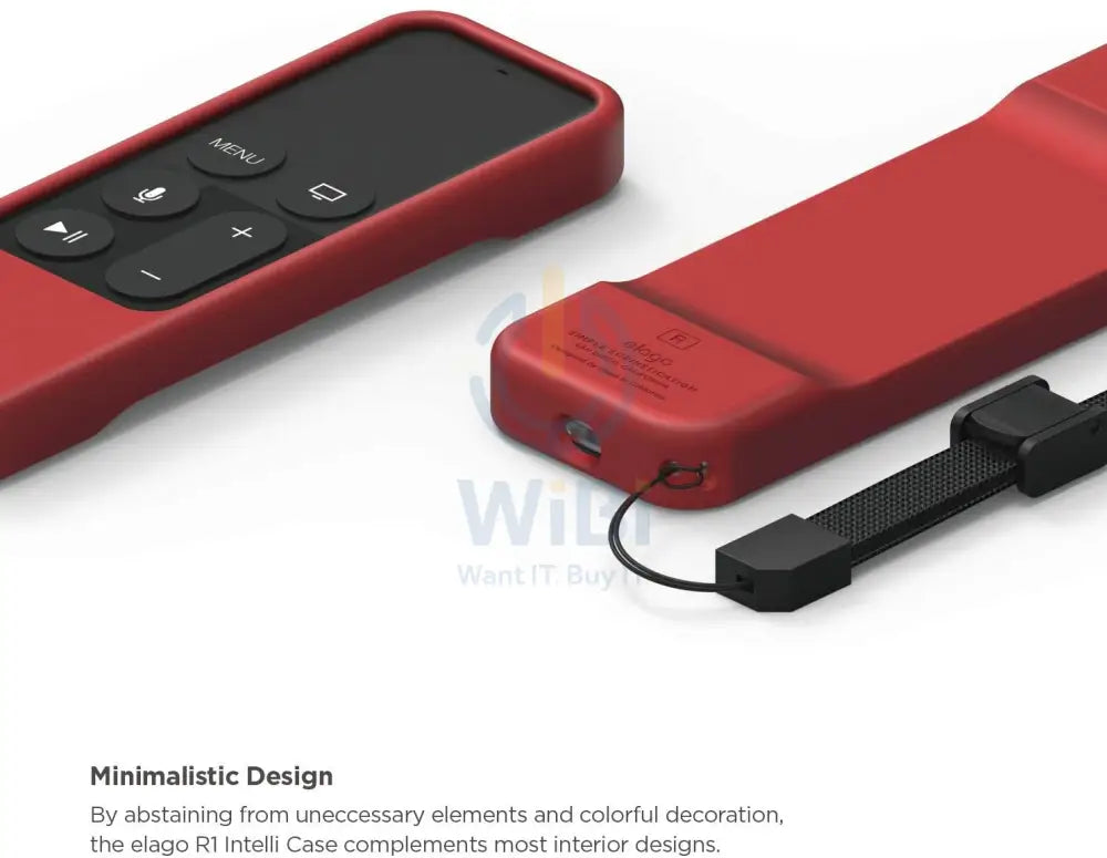 Elago Apple TV Siri Remote R1 Intelli Case - Red Accessories > Smart Devices > Smart TV