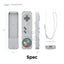 Elago Apple TV Siri Remote R4 2021 Case - Light Gray Accessories > Mobiles & Tablets > Mobiles > Screen Protectors &