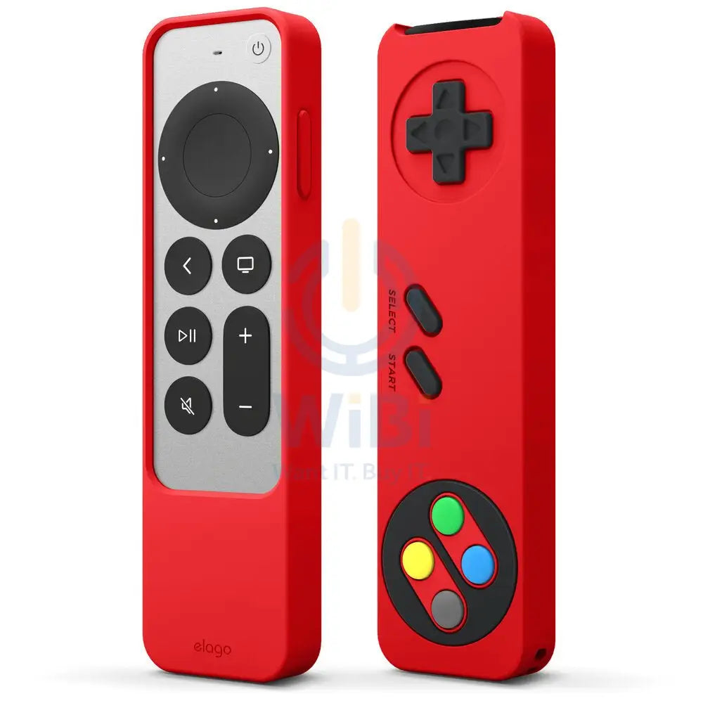 Elago Apple TV Siri Remote R4 2021 Case - Red Accessories > Mobiles & Tablets > Mobiles > Screen Protectors & Covers