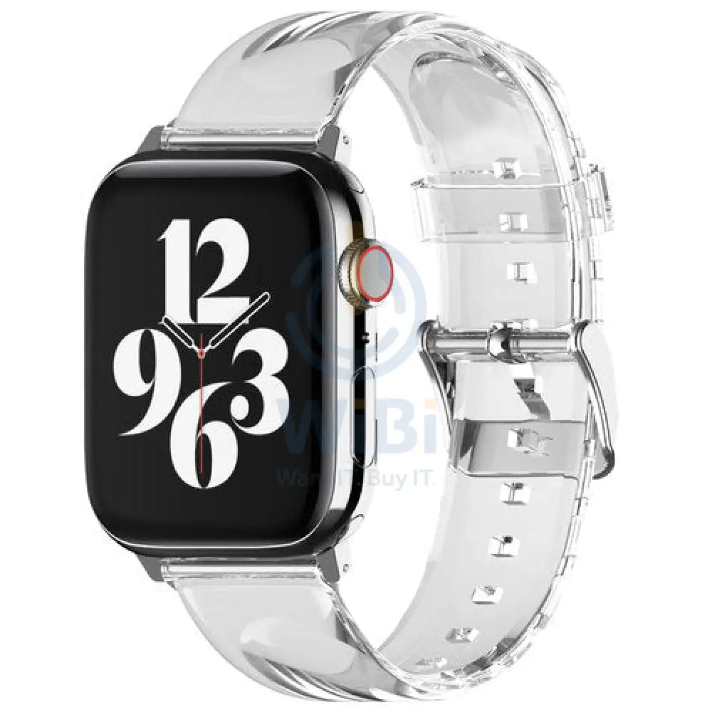 Elago Apple Watch 41mm/40mm TPU Band - Clear - Clear Accessories > Smart Watches