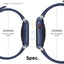 Elago Apple Watch 45/44/42mm/Ultra Premium Fluoro Rubber Strap - Jean Indigo Accessories > Smart Watches