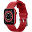 Elago Apple Watch 45/44/42mm/Ultra Premium Fluoro Rubber Strap - Red Accessories > Smart Watches