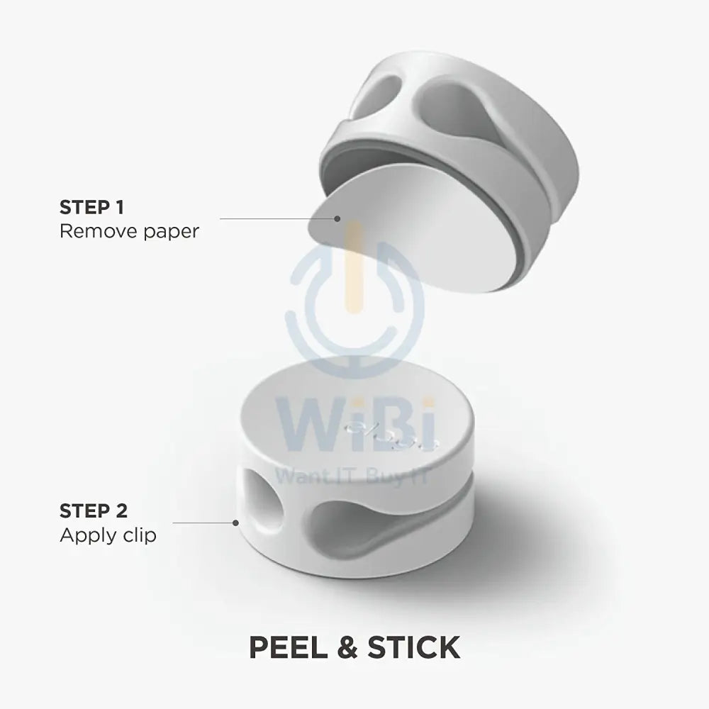 Elago Cable Management Buttons (7 pieces) - White Accessories > Other Accessories