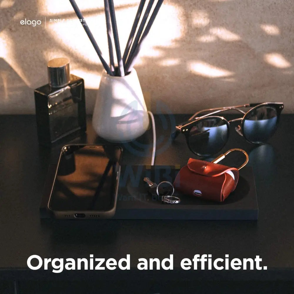 Elago Charging Tray for MagSafe - Black Accessories > Mobiles & Tablets > Mobiles > Mobile Holder / Stands