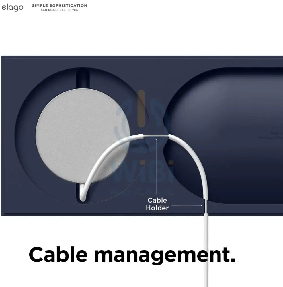 Elago Charging Tray for MagSafe - Jean Indigo Accessories > Mobiles & Tablets > Mobiles > Mobile Holder / Stands