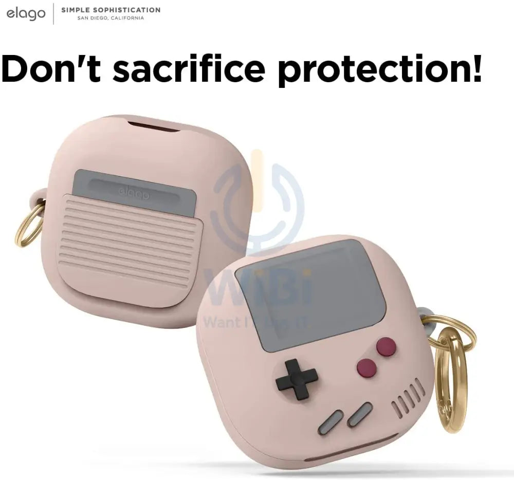 Elago Galaxy Buds Live / Buds Pro / Buds 2 GB5 Case GameBoy - Sand Pink Accessories > Mobiles & Tablets > Tablets