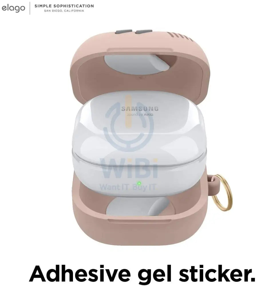 Elago Galaxy Buds Live / Buds Pro / Buds 2 GB5 Case GameBoy - Sand Pink Accessories > Mobiles & Tablets > Tablets