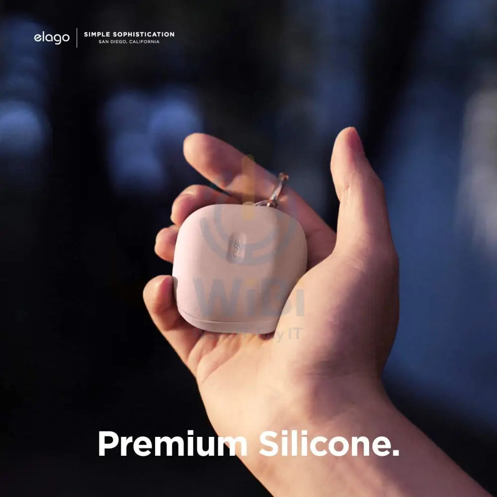 إلاجو جالكسي بودز بث  بودز برو  بودز  حافظة  سيليكون حافظة  اللون الوردي  رملاكسسوارات  هواتف  تابلت  تابلت