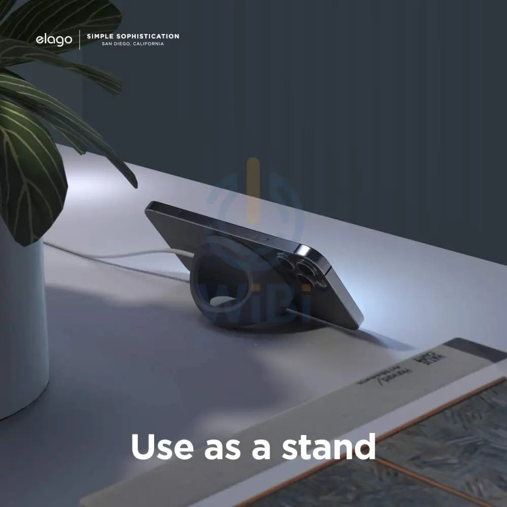 Elago Grip Stand for Magsafe - Dark Grey Accessories > Mobiles & Tablets > Mobiles > Mobile Holder / Stands