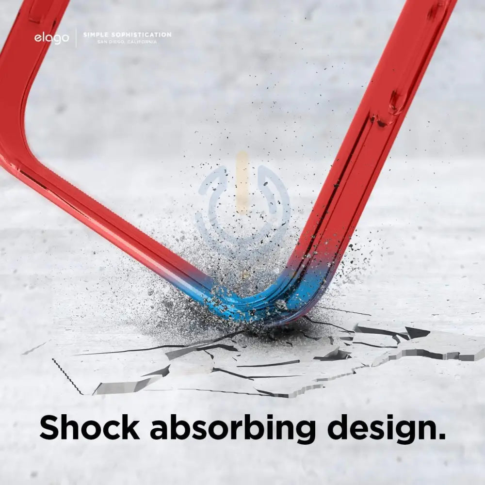 إلاجو ايفون / ايفون  برو هايبرد حافظة  أحمر اكسسوارات  هواتف  تابلت  هواتف  شاشة & Covers