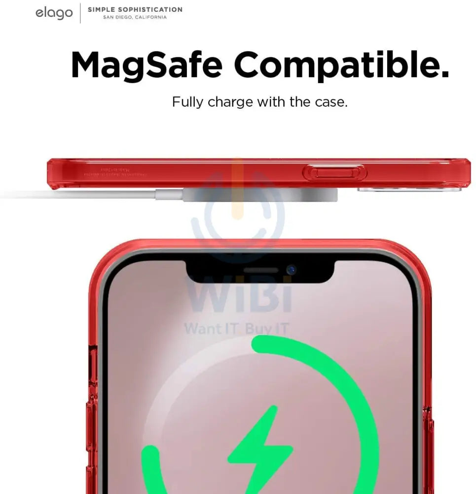 إلاجو ايفون / ايفون  برو هايبرد حافظة  أحمر اكسسوارات  هواتف  تابلت  هواتف  شاشة & Covers