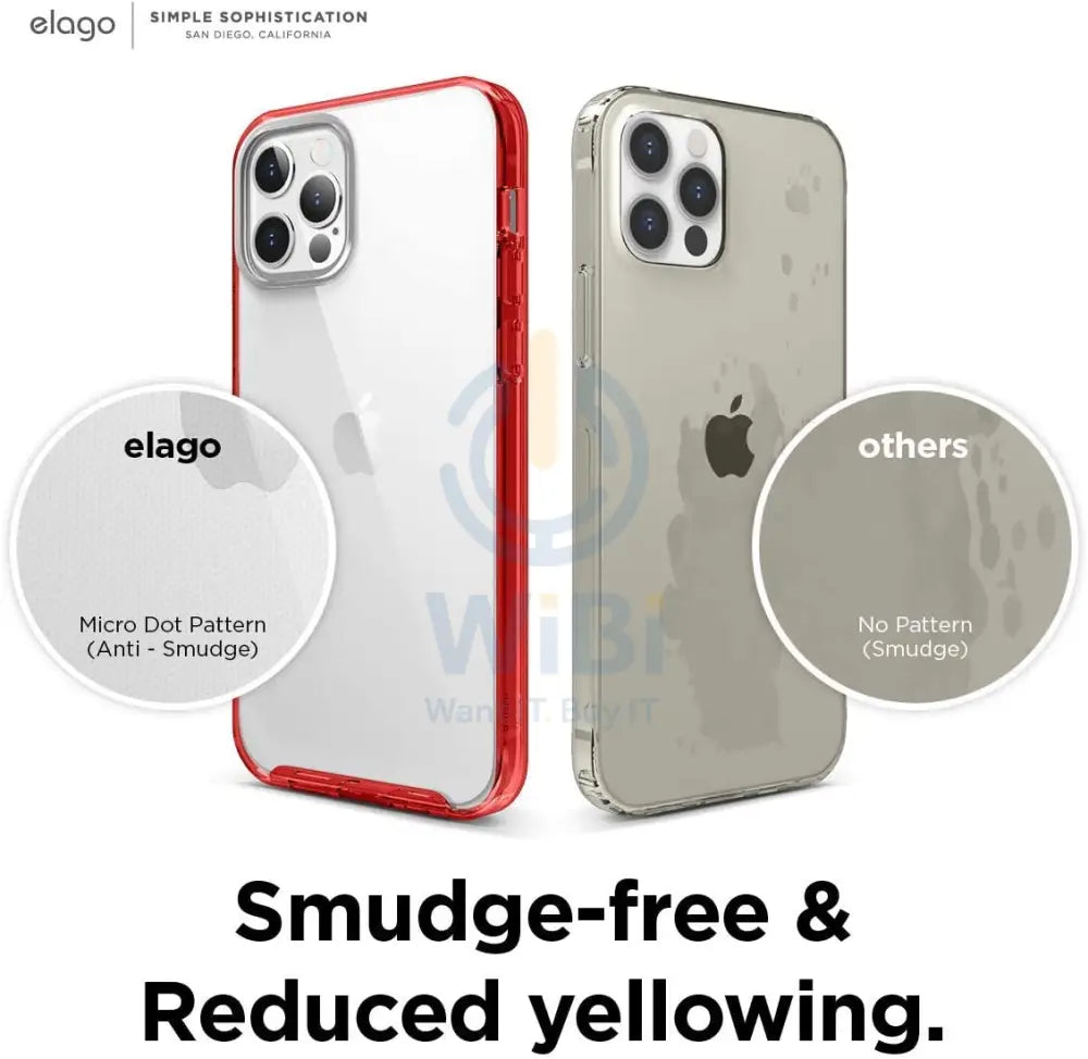 إلاجو ايفون / ايفون  برو هايبرد حافظة  أحمر اكسسوارات  هواتف  تابلت  هواتف  شاشة & Covers