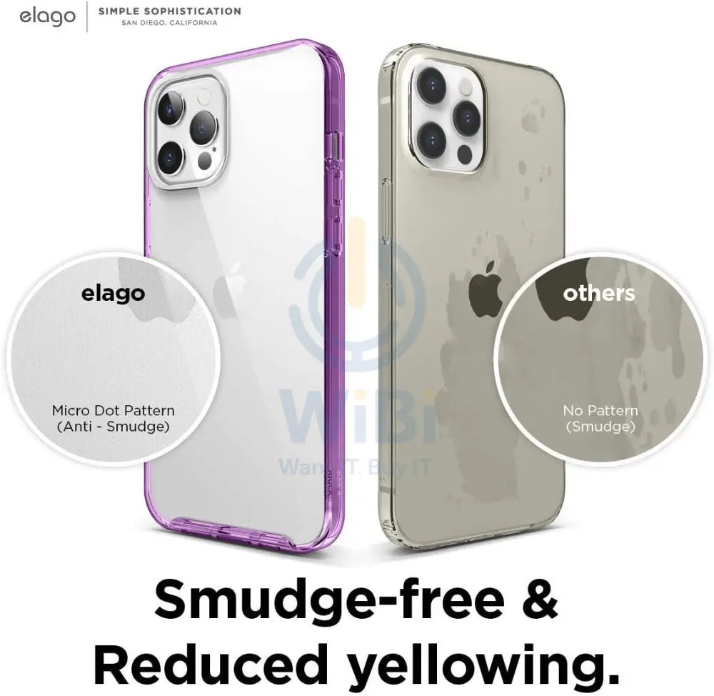 إلاجو ايفون  برو ماكس هايبرد حافظة  لافندر اكسسوارات  هواتف  تابلت  هواتف  شاشة & Covers