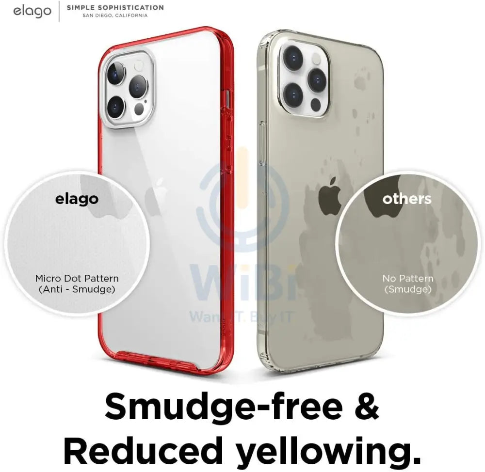 إلاجو ايفون  برو ماكس هايبرد حافظة  أحمر اكسسوارات  هواتف  تابلت  هواتف  شاشة & Covers