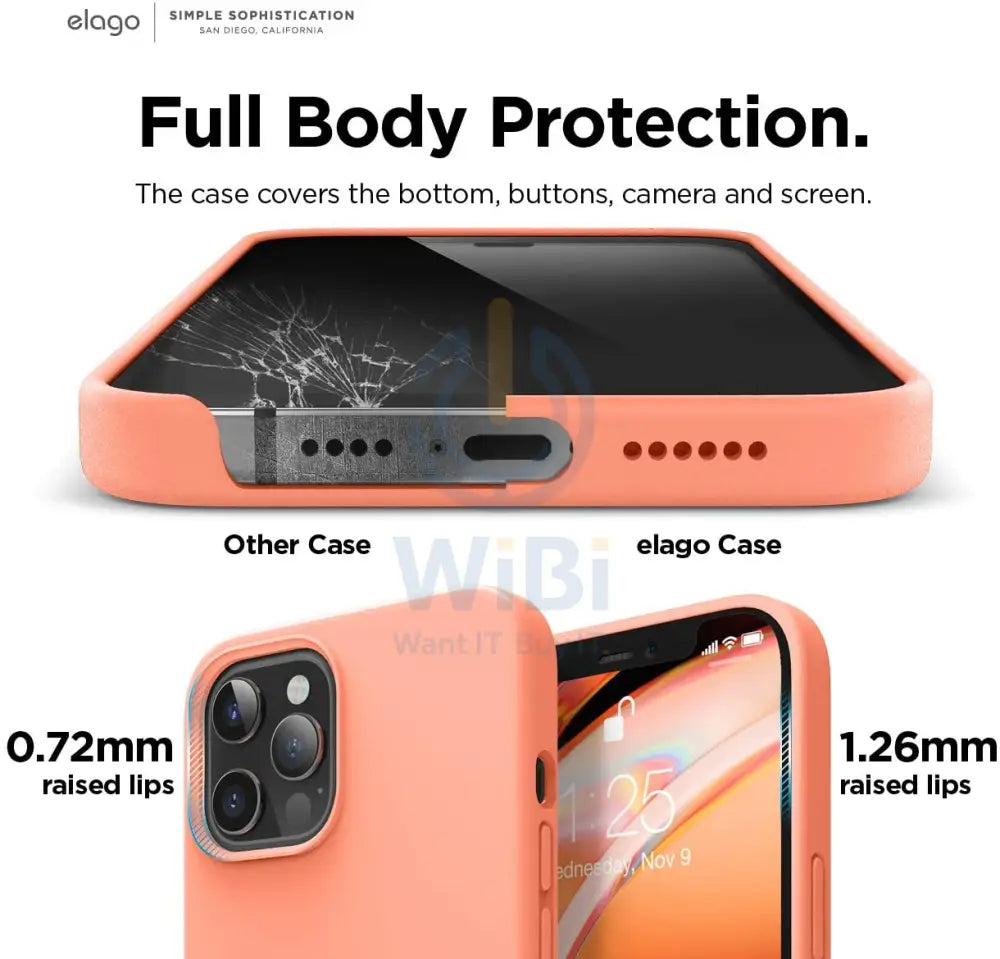 إلاجو ايفون  برو ماكس ليكويد  حافظة ليكويد  حافظة  نكتارين اكسسوارات  هواتف  تابلت  هواتف  شاشة