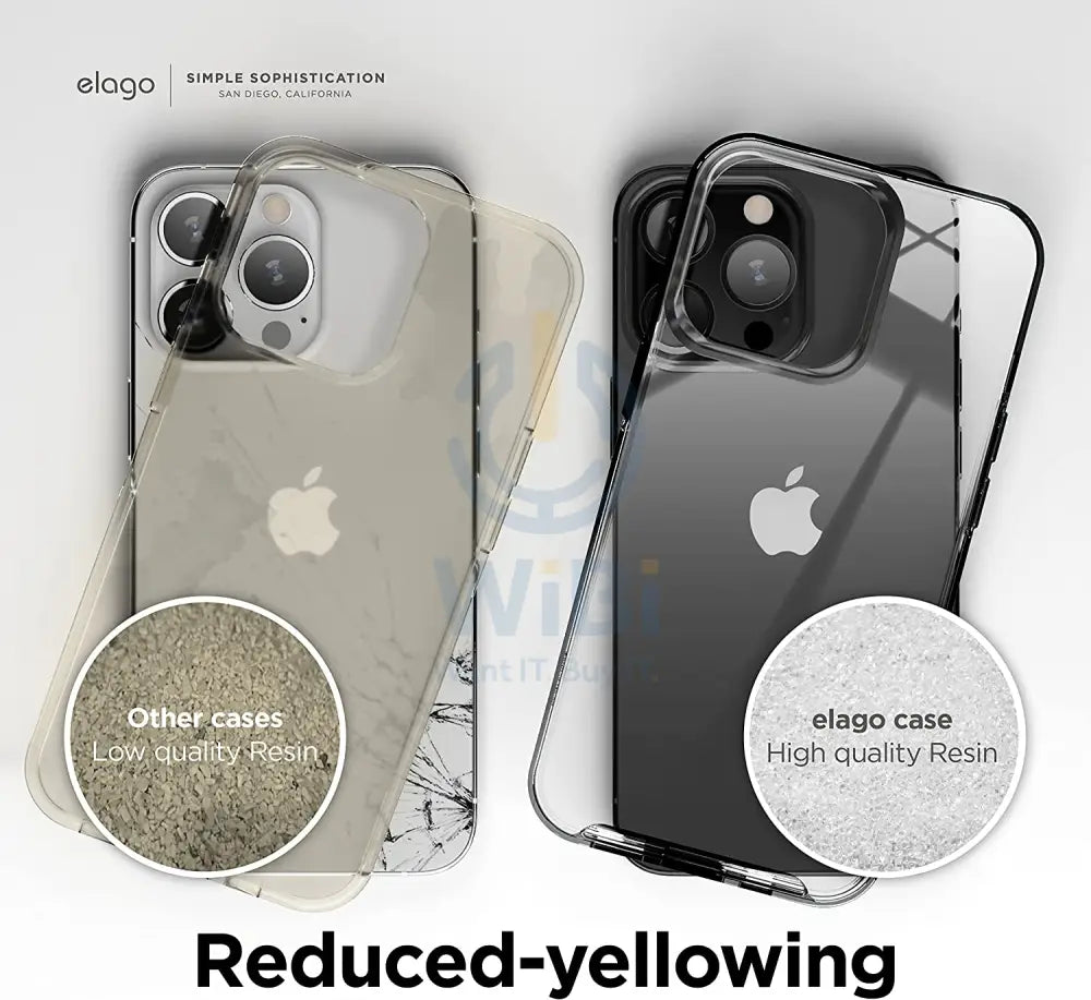Elago iPhone 13 Pro Hybrid Case - Black Accessories > Mobiles & Tablets > Mobiles > Screen Protectors & Covers