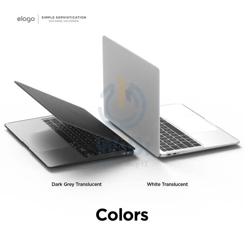 إلاجو ماك بوك اير 13'/ إم1 13'/ إم1(2019-) كور حافظة  داخلية - شفاف أبيض اكسسوارات >لابتوب اكسسوارات أخرى