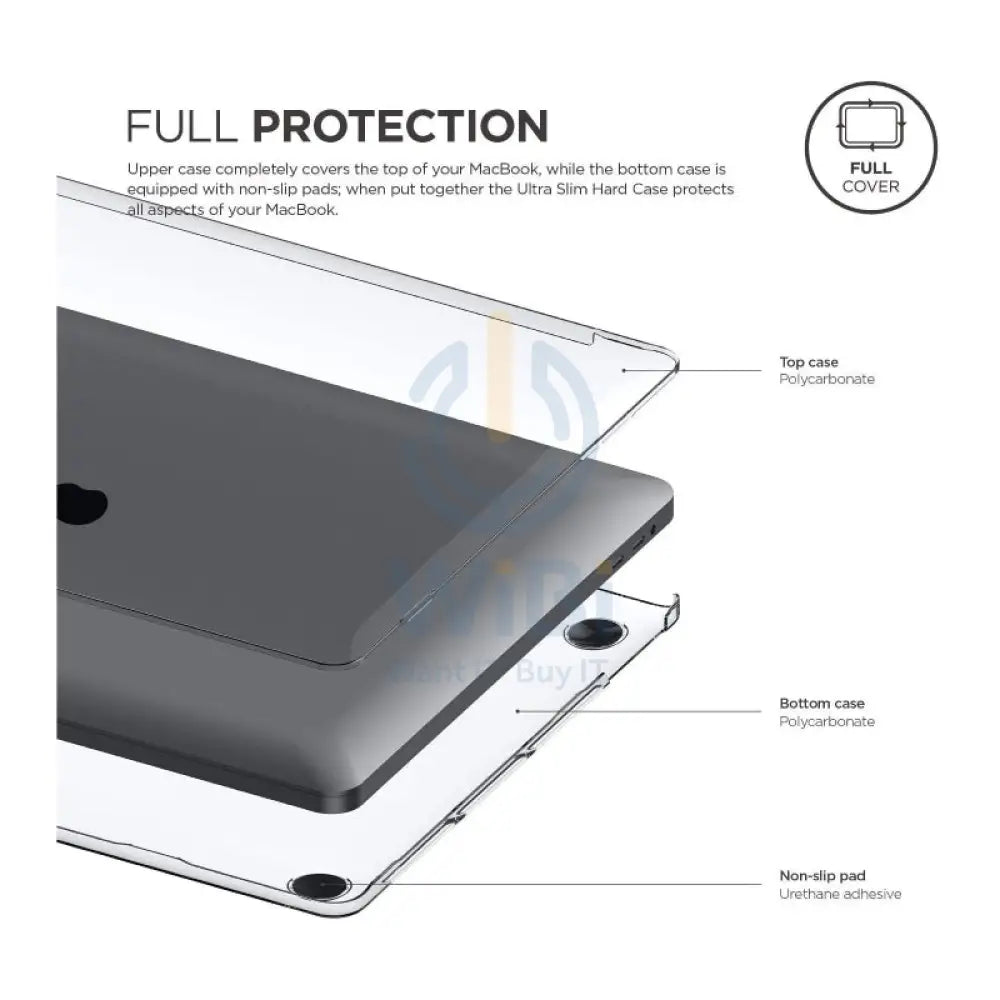 إلاجو ماك بوك برو 15'' ألترا نحيف حافظة - شفاف اكسسوارات  أخرى  >لابتوب اكسسوارات