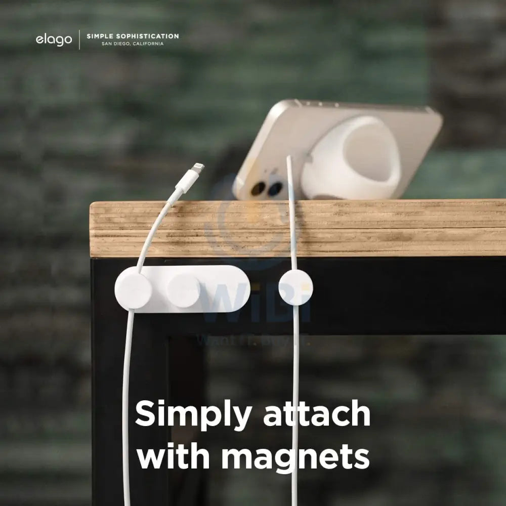Elago Magnetic Cable Management Buttons - Black Accessories > Other Accessories
