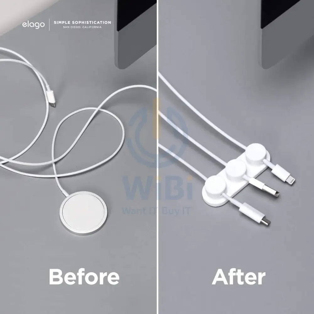 Elago Magnetic Cable Management Buttons - Black Accessories > Other Accessories
