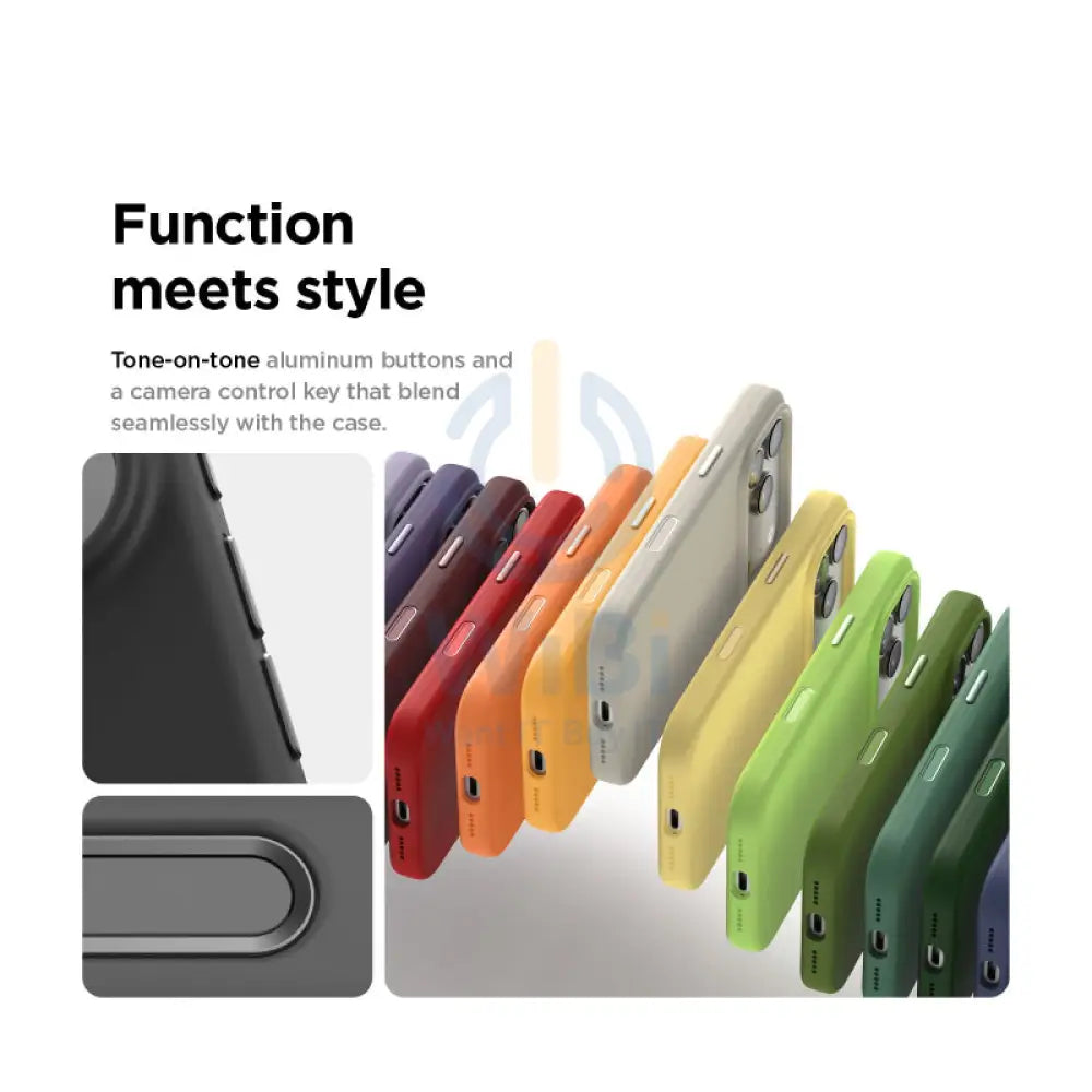 Elago Magnetic Silicone Case (Camera Control Key Included) For Apple iPhone 17 Pro - Black Accessories > Mobiles &