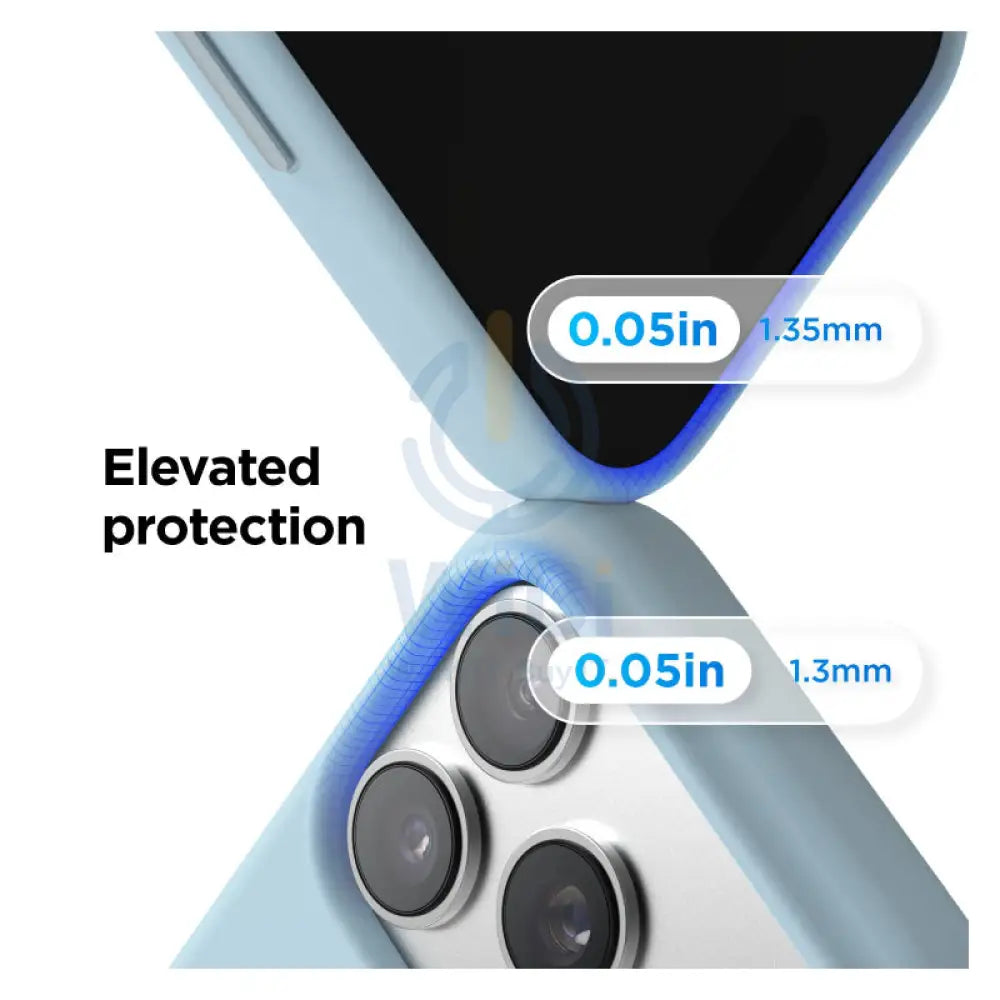 Elago Magnetic Silicone Case (Camera Control Key Included) For Apple iPhone 17 Pro - Sky Blue Accessories > Mobiles &