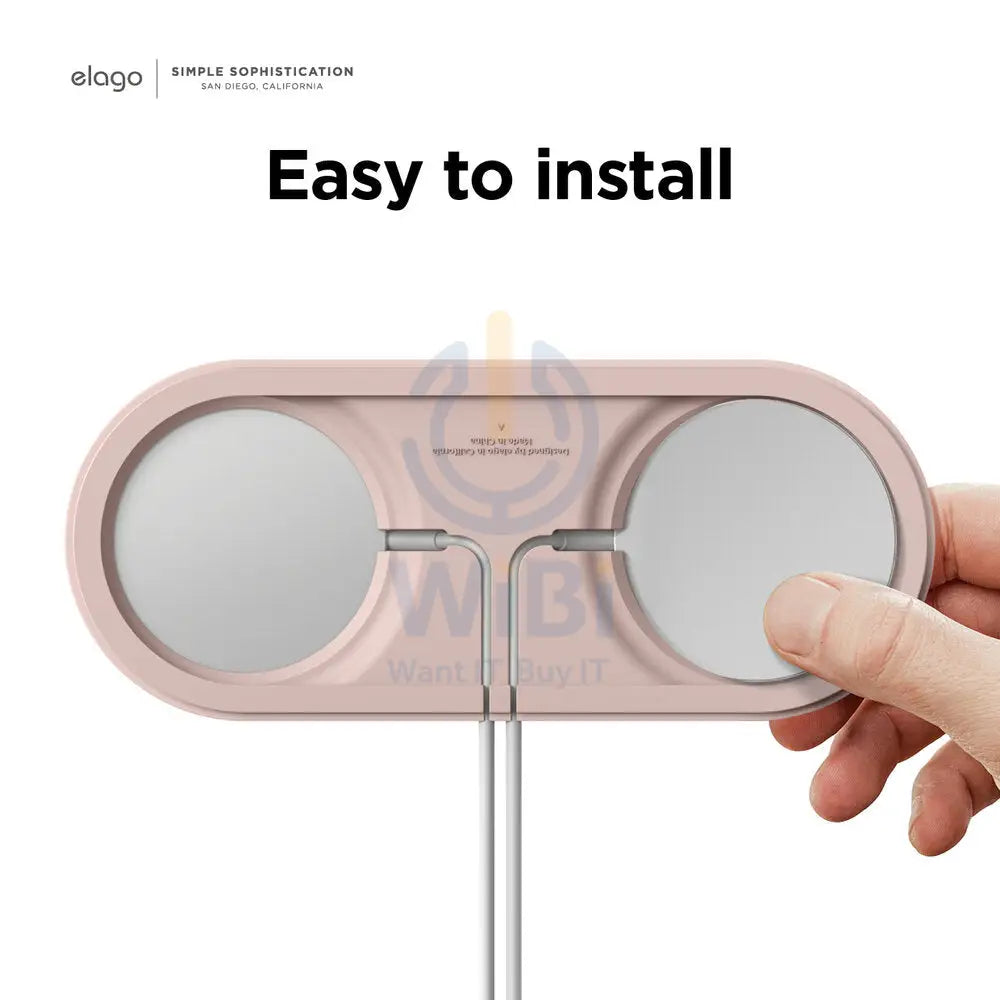 Elago Magsafe Charging Hub Duo - Sand Pink Accessories > Power Adapters