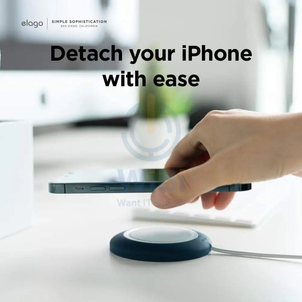 Elago Magsafe Charging Pad - Red Accessories > Power Adapters