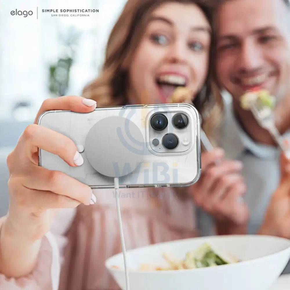 Elago MagSafe Magnetic Hybrid Case - Apple iPhone 15 Pro Max / Gray Accessories > Mobiles & Tablets > Mobiles > Covers