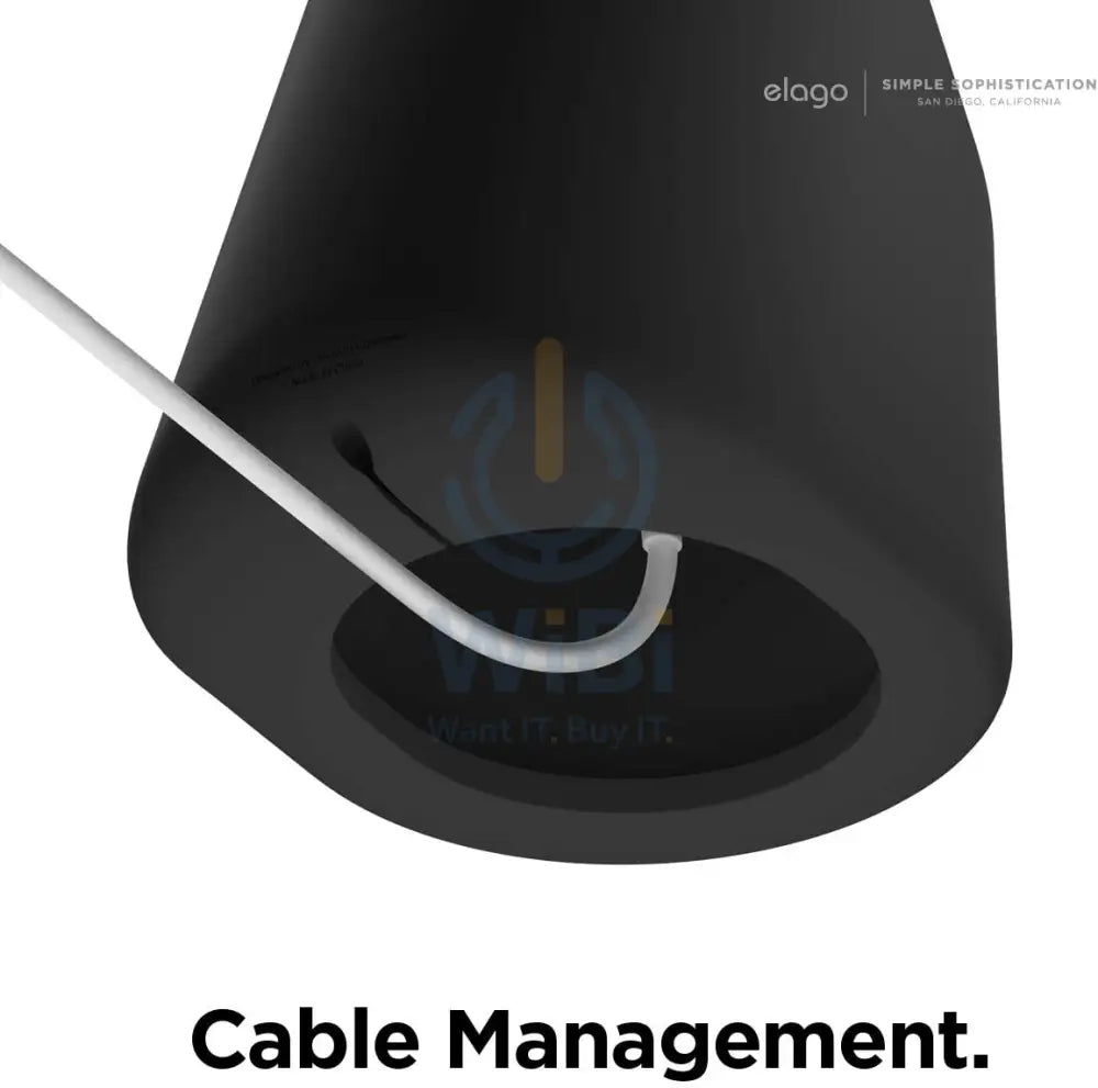 Elago MS1 Charging Stand for MagSafe - Black Accessories > Mobiles & Tablets > Mobiles > Mobile Holder / Stands