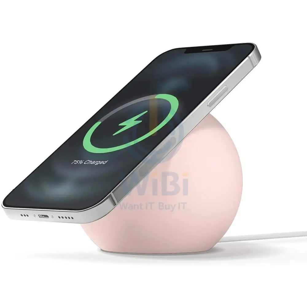 Elago MS2 Charging Stand for MagSafe - Sand Pink Accessories > Mobiles & Tablets > Mobiles > Mobile Holder / Stands