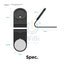 Elago MS3 Aluminum Charging Stand for MagSafe - Black Accessories > Mobiles & Tablets > Mobiles > Mobile Holder / Stands