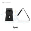 Elago MS4 Aluminum Charging Stand for MagSafe - Black Accessories > Mobiles & Tablets > Mobiles > Mobile Holder / Stands