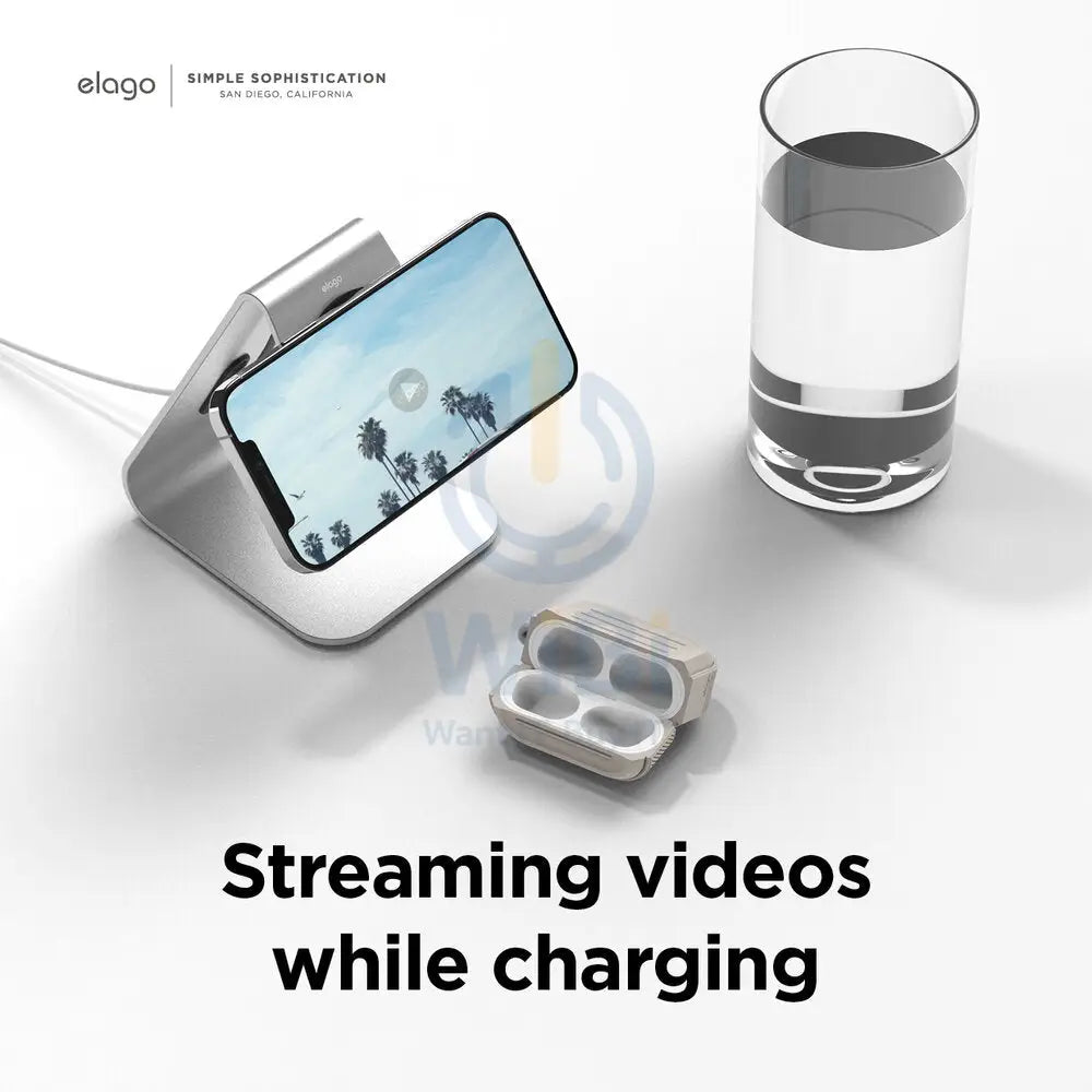 إلاجو  ألمنيوم  حامل  ماج سيف  فضي اكسسوارات  هواتف  تابلت  هواتف  هاتف