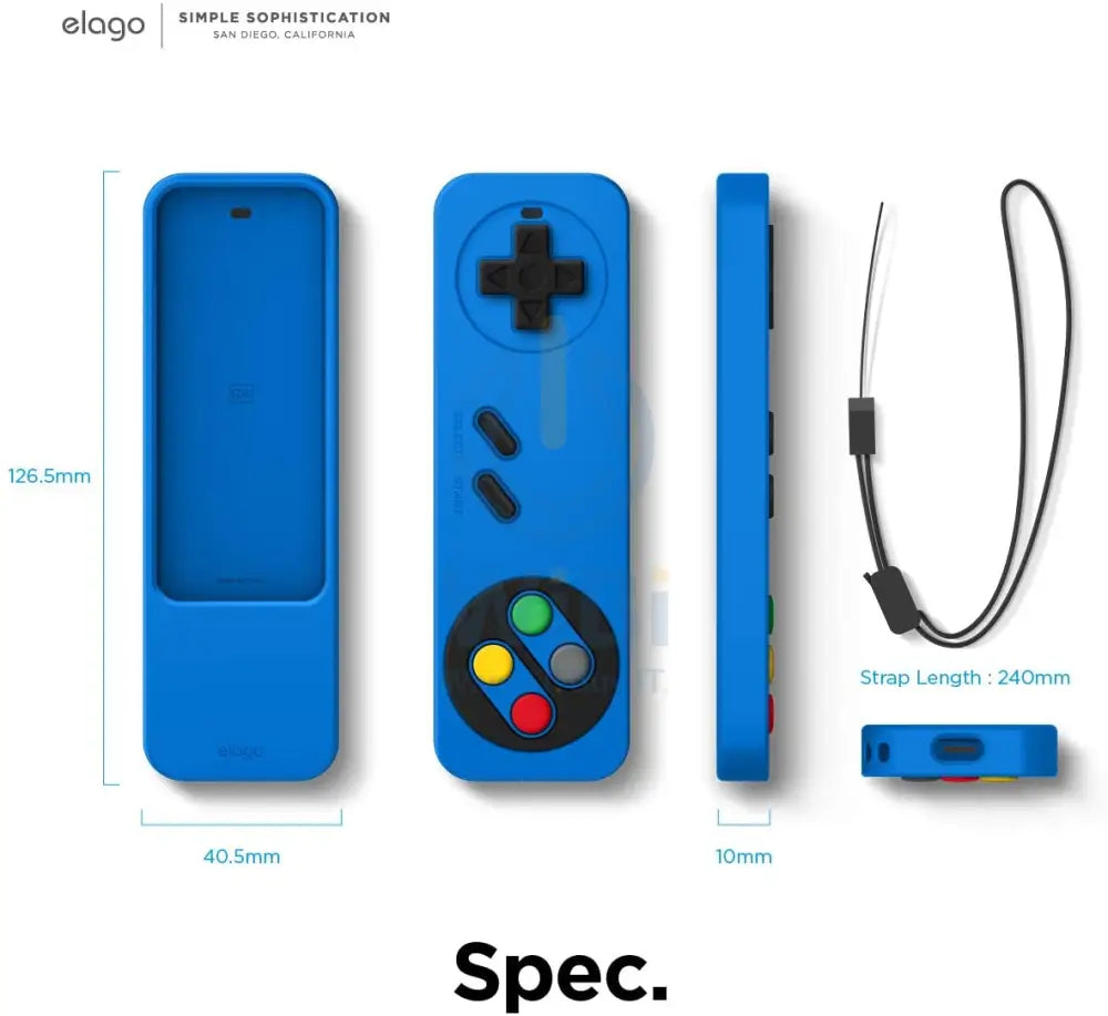 Elago R4 Retro Case - Apple TV Siri Remote / Blue Accessories > Smart Devices