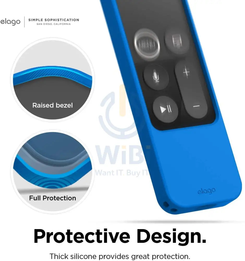 Elago R4 Retro Case - Apple TV Siri Remote / Blue Accessories > Smart Devices