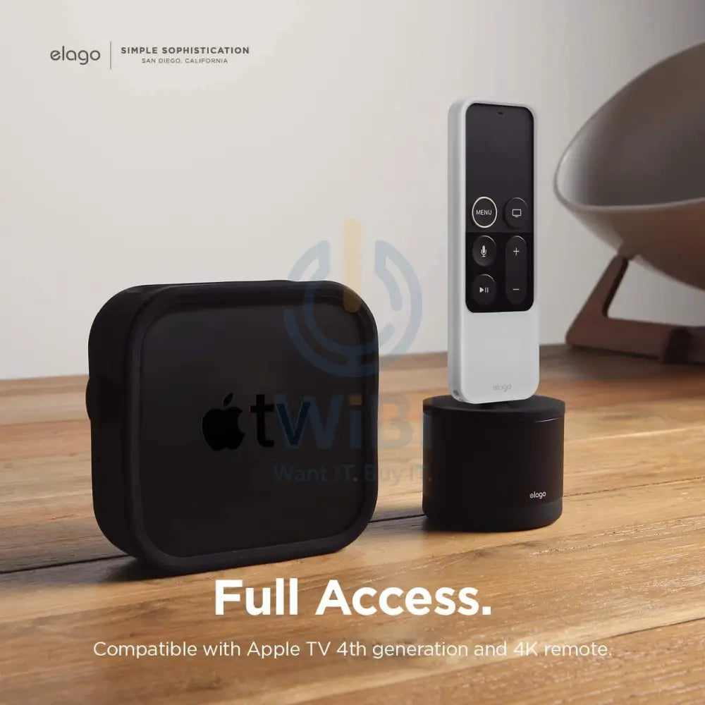 Elago R4 Retro Case for Apple TV Siri Remote (Lanyard Included) - Nightglow Blue Accessories > Smart Devices > Smart TV
